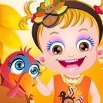 Постер игры Малышка Хейзел: Макияж На День Благодарения